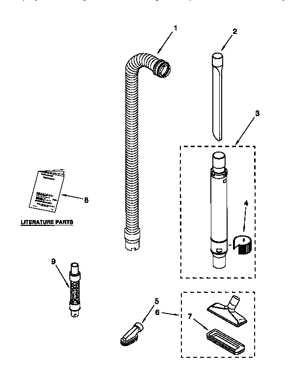 Hose and attachment
