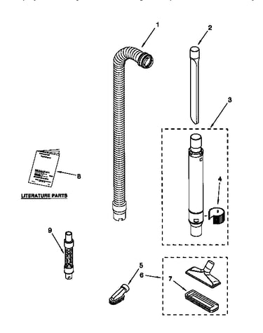 Hose and attachment