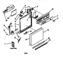 Frame and console