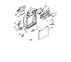 Kenmore 66515795791 frame and console diagram