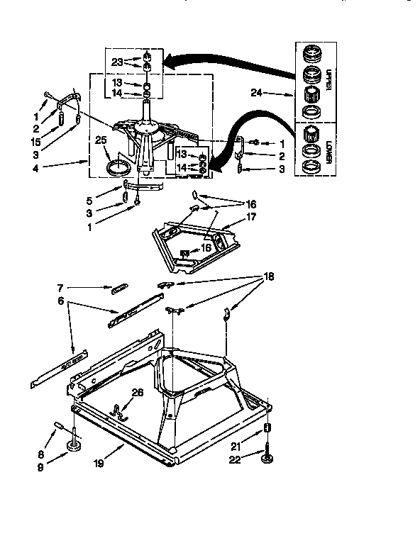 Machine base