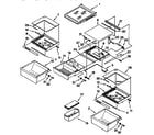 KitchenAid KSBS20QEAL1 refrigerator shelf diagram