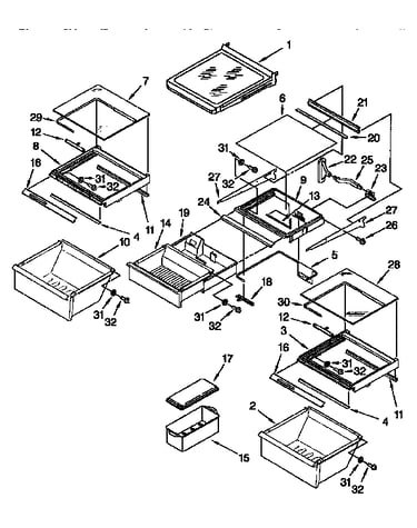 Refrigerator shelf
