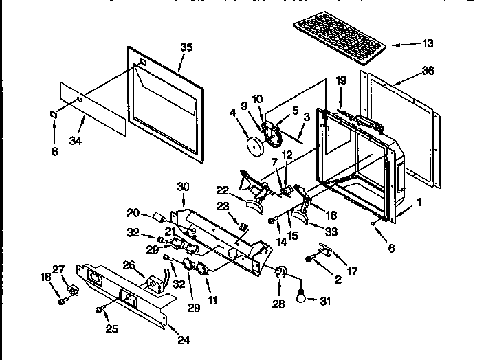 DISPENSER FRONT