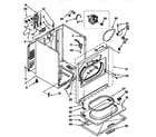 Kenmore 11066801694 cabinet diagram