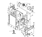 Kenmore 11066852694 cabinet diagram