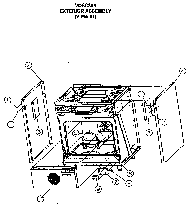 Exterior assembly