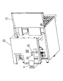 Backguard/back cover assembly