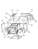 Oven cavity (insulation retainer)