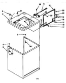 Top and cabinet