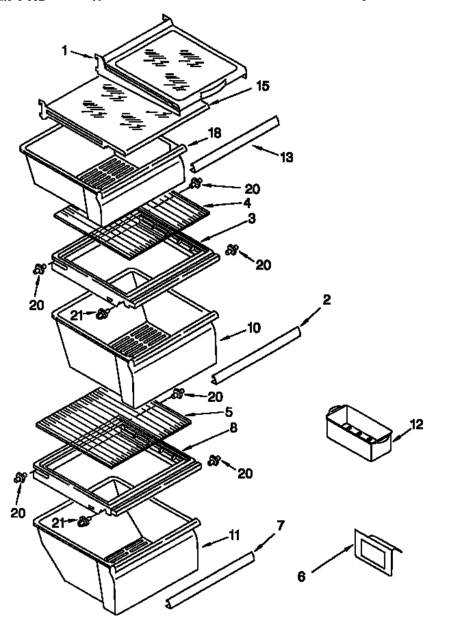 REFRIGERATOR SHELF