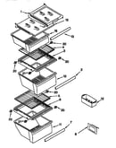 Refrigerator shelf