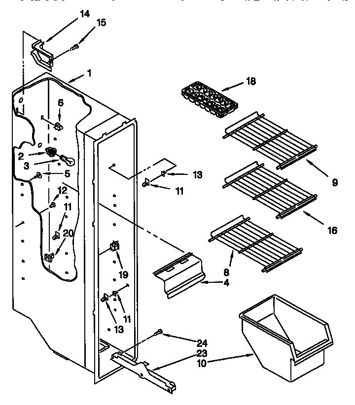 FREEZER LINER