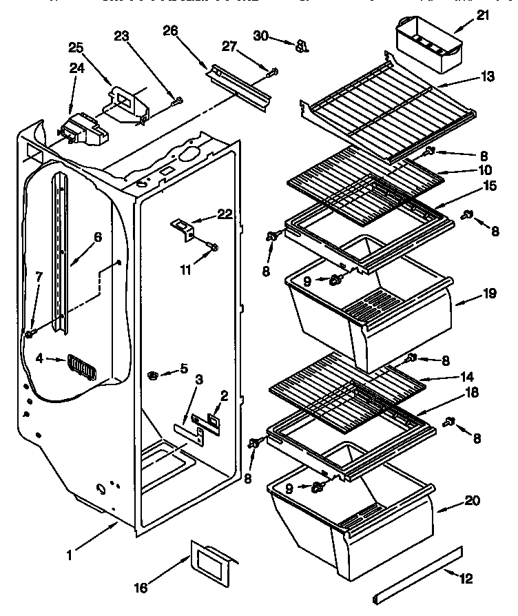 Refrigerator liner