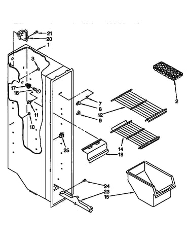 Freezer liner