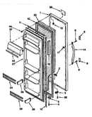 Refrigerator door