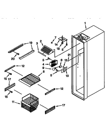 Freezer liner