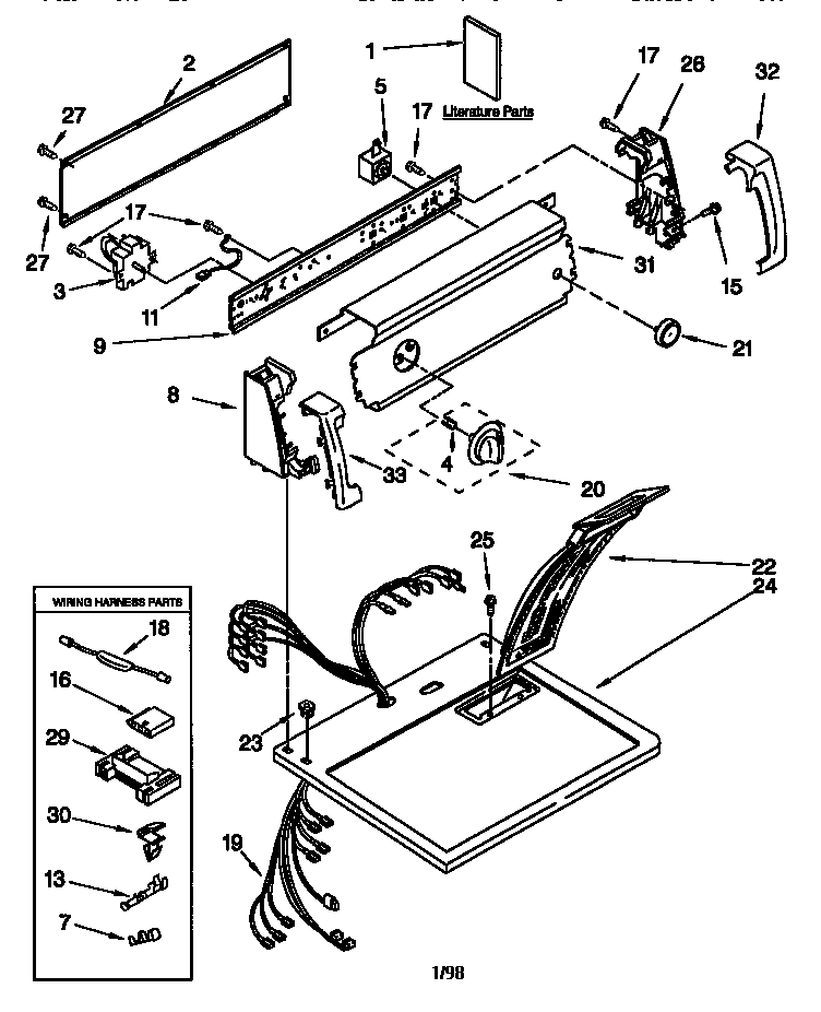 TOP AND CONSOLE PARTS