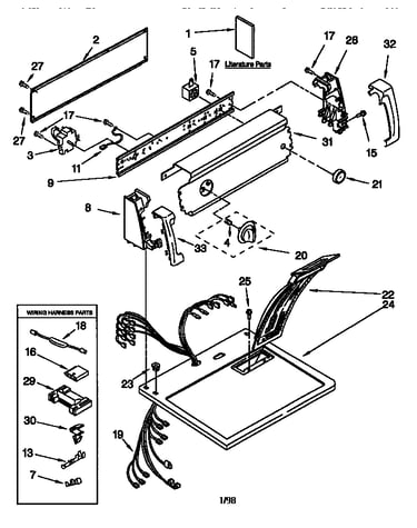 Top and console parts