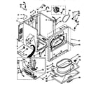 Kenmore 11078702890 cabinet parts diagram