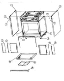Panel/oven assembly
