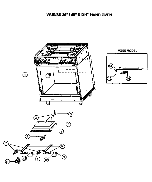 GAS/ELECTRICAL COMPONENTS