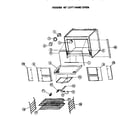 Viking Range VGIS36 control/rack assembly diagram