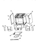 Panel/oven assembly