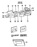 36" oven door after 5/1994