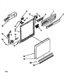 Frame and console
