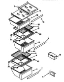 Refrigerator shelf