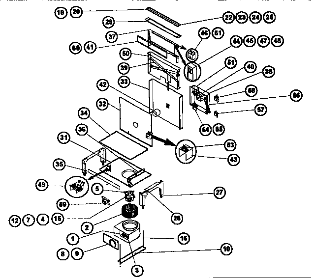 DOWNDRAFT AND VTN30RQ BLOWER