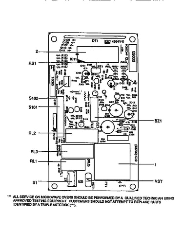 Power and control circuit board