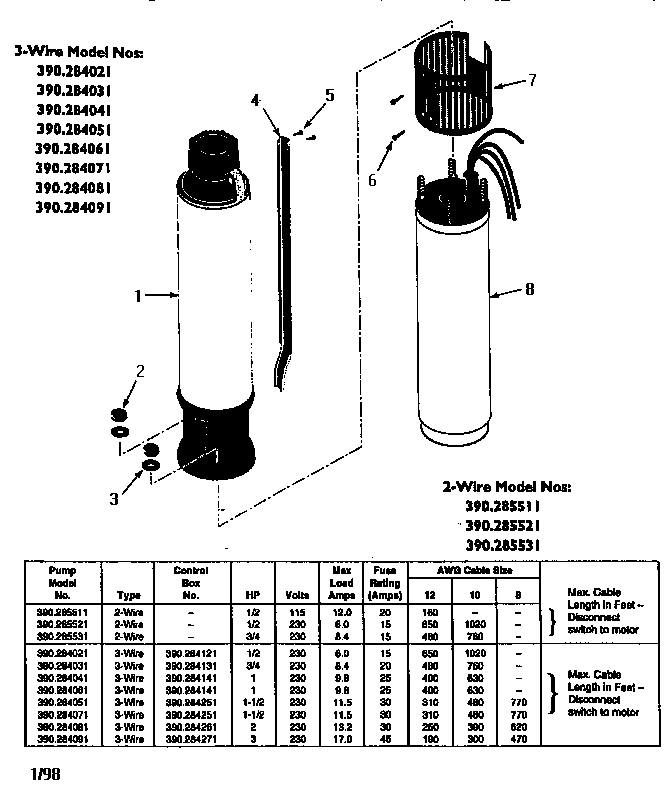 Replacement parts