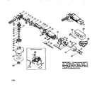Makita 9503BH 4 1/2" disc grinder diagram