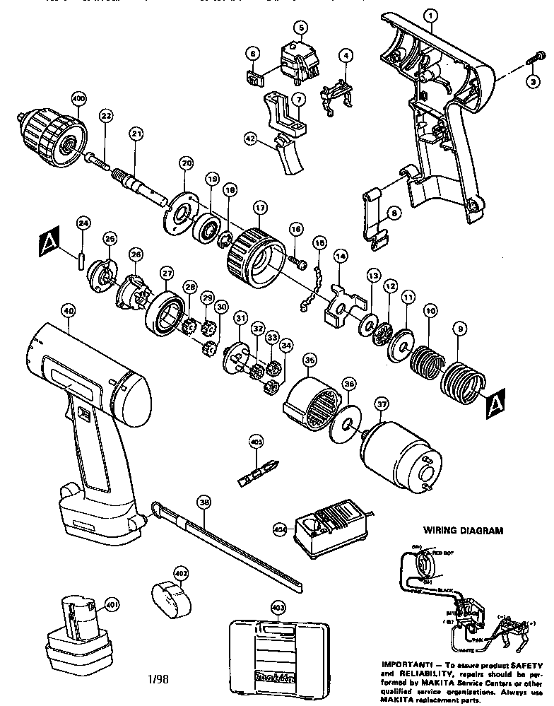 CORDLESS DRIVER DRILL