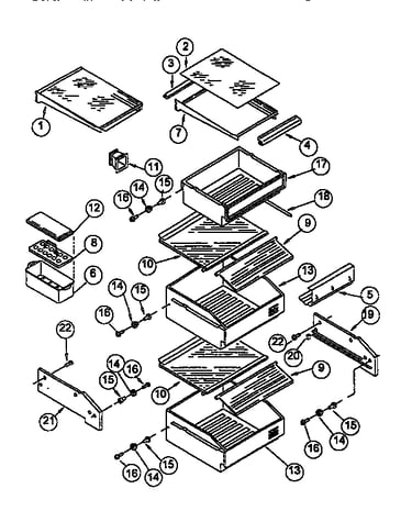 Refrigerator shelf