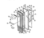 Viking Range VCSB480 refrigerator door diagram