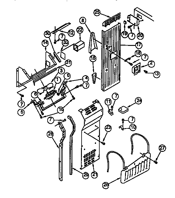 Air flow and reservoir