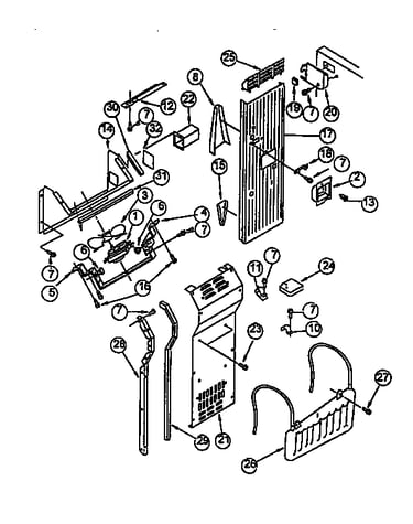 Air flow and reservoir