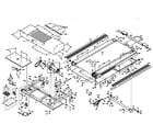 Proform 831297940 motor and walking belt assembly diagram