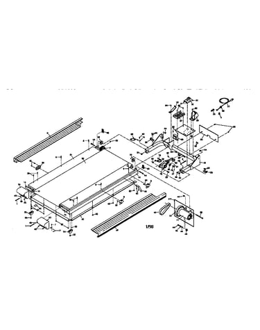 Walking board assembly