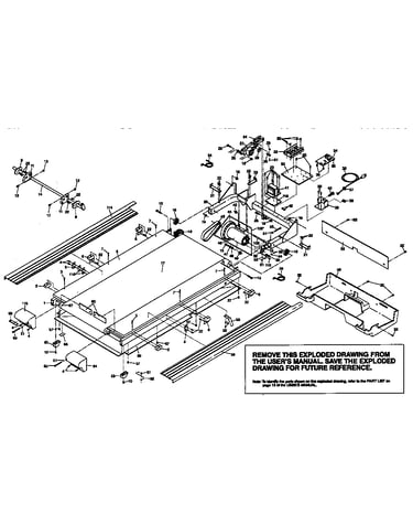 Walking belt assembly