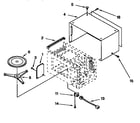 Whirlpool MT1071SGB0 oven cavity diagram