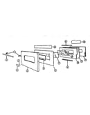Oven door assembly