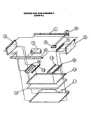 Burner box sub-assembly (view #1)