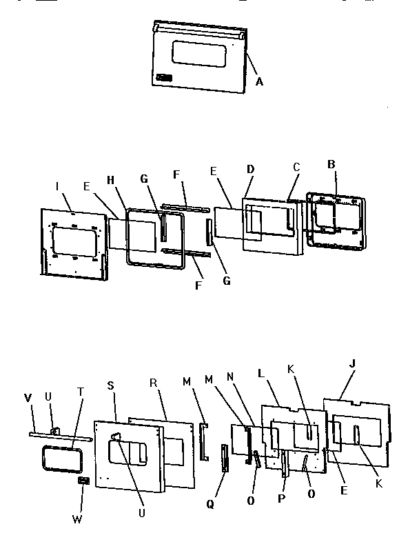 Oven door
