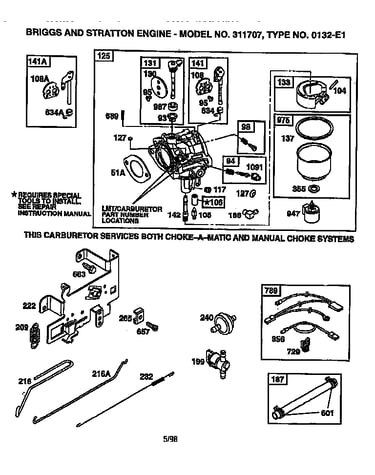 Carburetor assembly