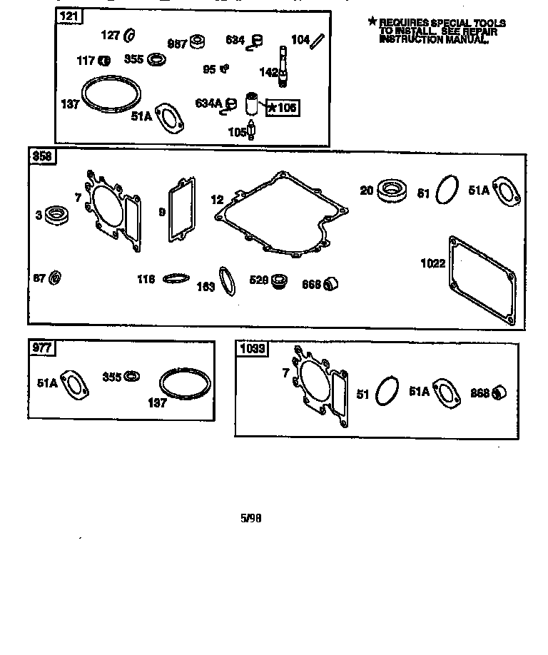 Gasket set
