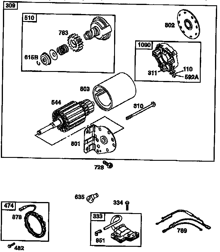 Starter motor